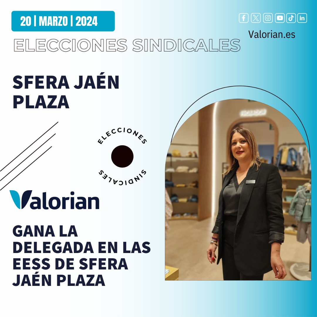 Valorian gana la delegada en las EESS de Sfera Jaén Plaza