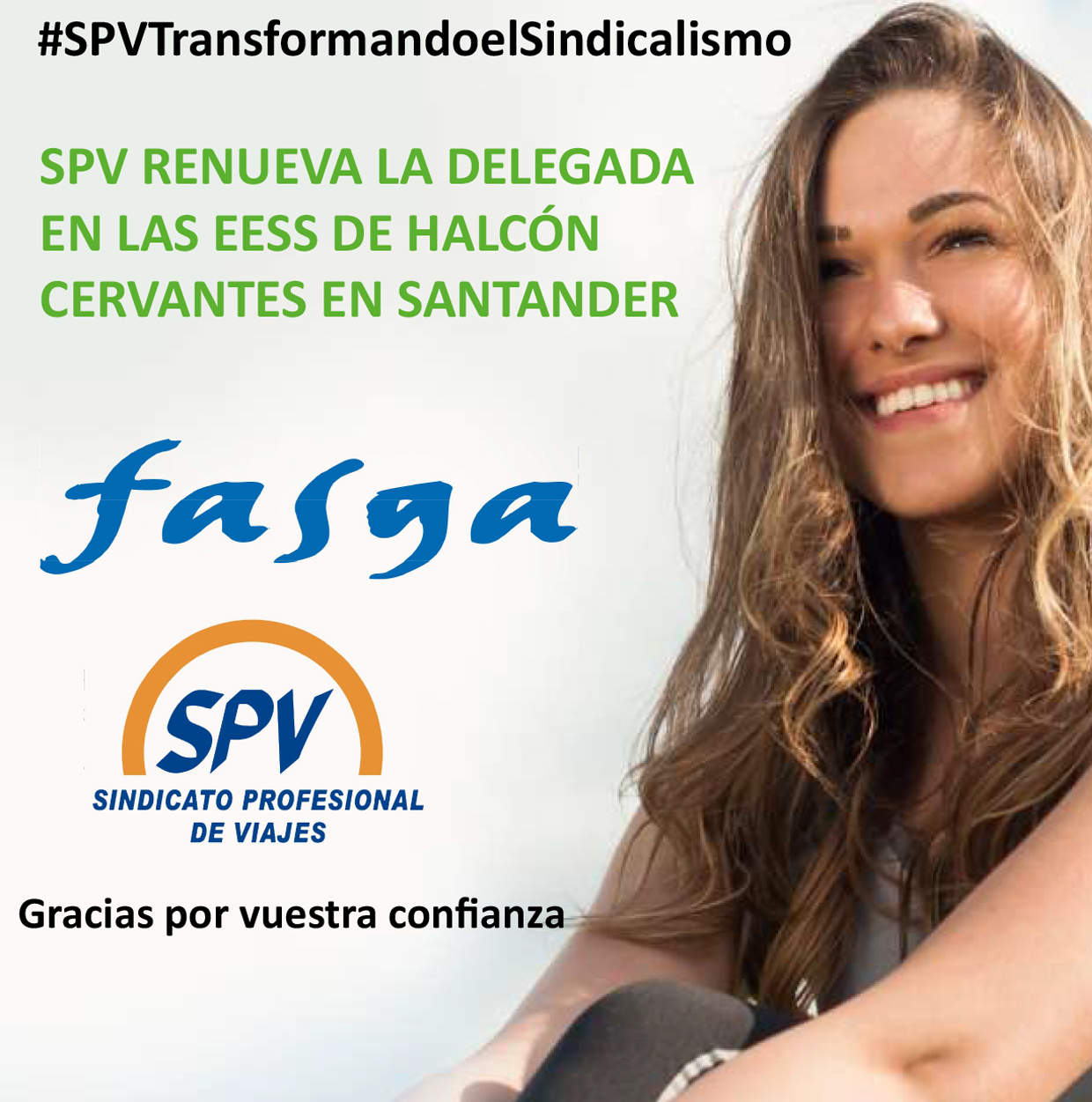 SPV renueva la delegada en las EESS de Halcón Cervantes en Santander