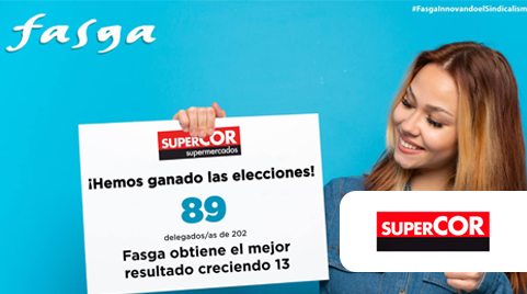 Fasga gana las elecciones sindicales de Supercor