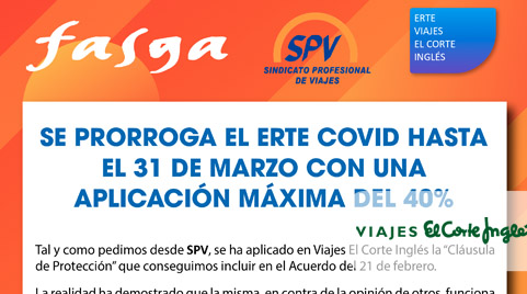 Se prorroga el ERTE Covid  en VECISA hasta el 31 de marzo con una aplicación máxima del 40%