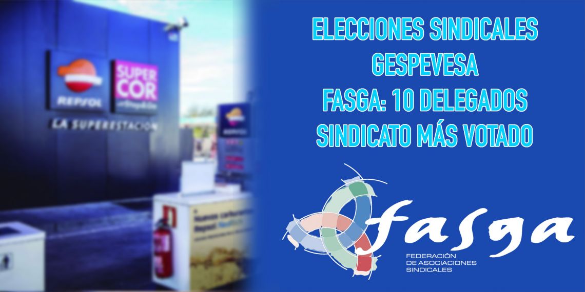 FASGA logra 10 delegados y es el sindicato más votado en las elecciones sindicales de Gespevesa