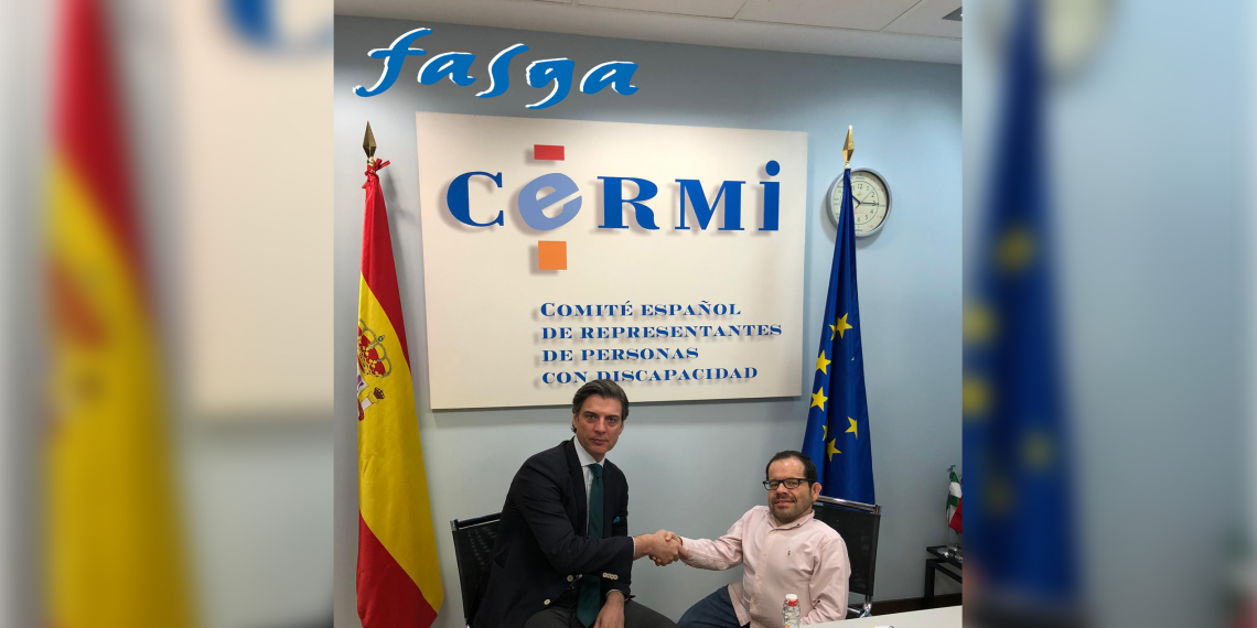 FASGA colabora con el Comité Español de Representantes de personas con discapacidad (CERMI)