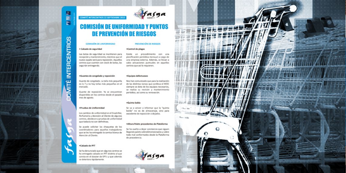 C.I. Carrefour Comisión Uniformidad y Prevención de Riesgos Laborales