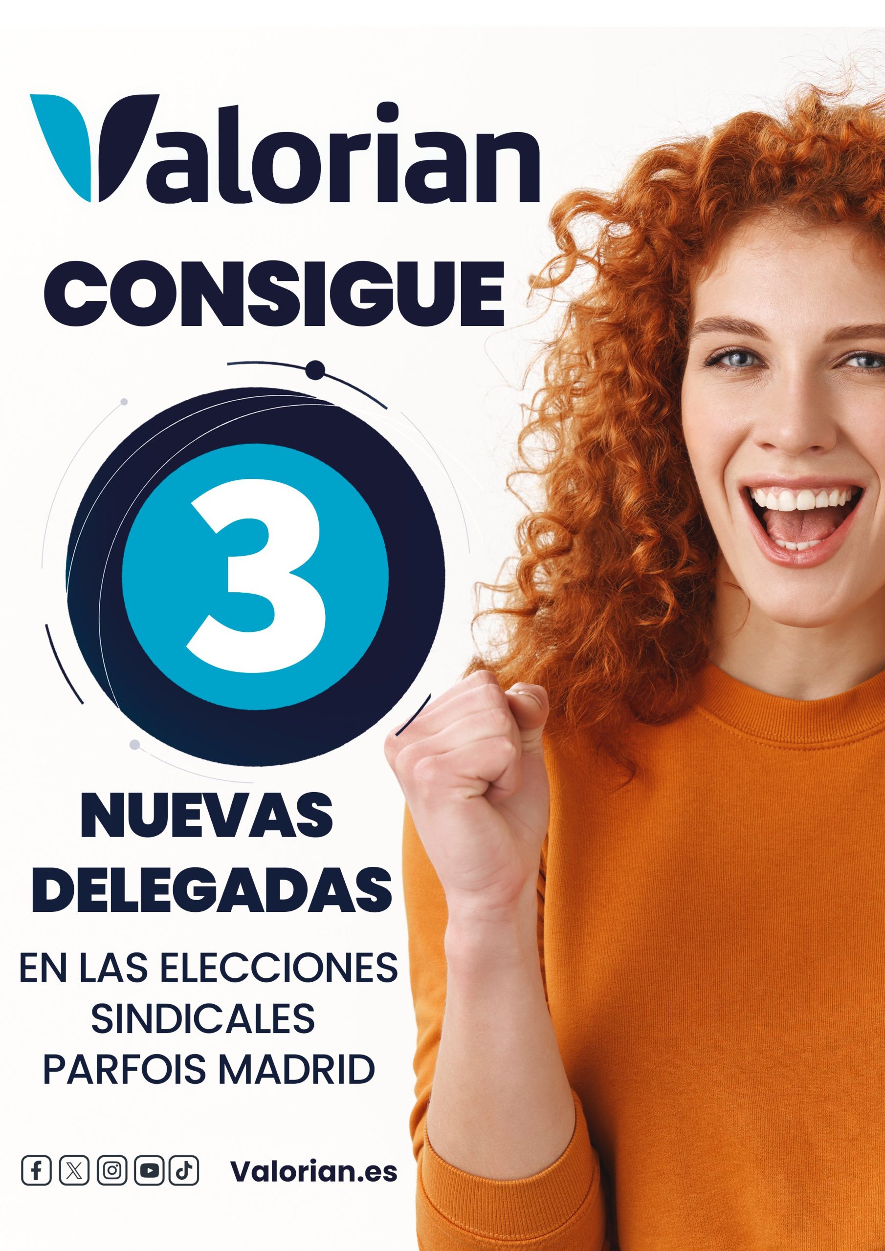 Valorian obtiene 3 delegados en Parfois Madrid y logra representación en una nueva empresa