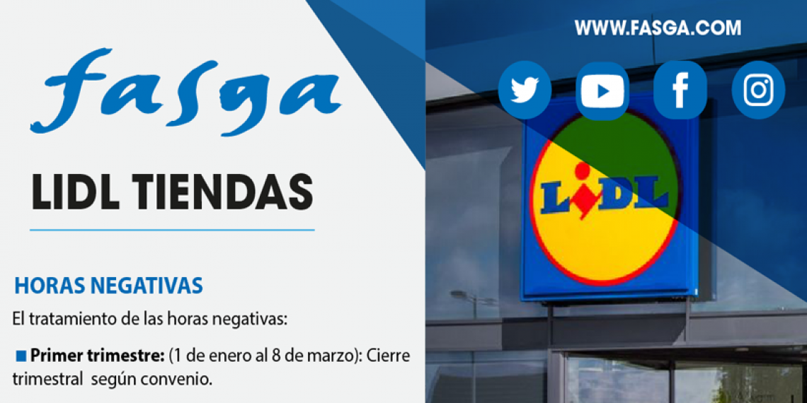 HOJA INFORMATIVA LIDL TIENDAS