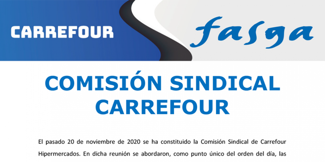 COMISIÓN SINDICAL CARREFOUR