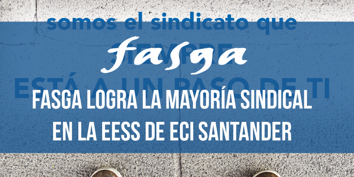 FASGA gana con mayoría absoluta las EESS de El Corte Inglés  de Santander