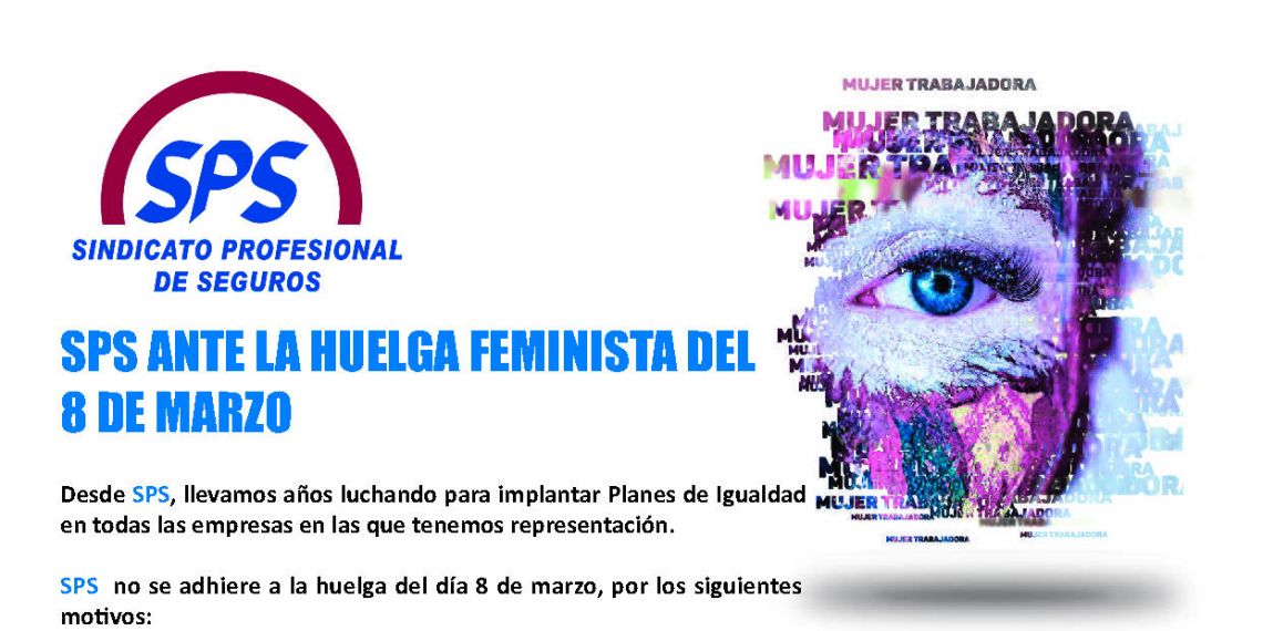 SPS ante la huelga feminista del 8 de marzo