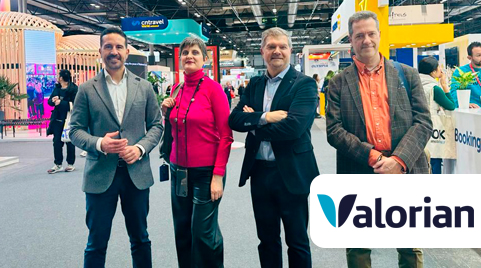 Valorian, como sindicato más representativo del sector de las agencias de viajes, presente en FITUR