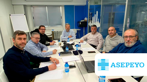 Reunión de la sección sindical de Valorian Asepeyo para preparar la plataforma del Convenio