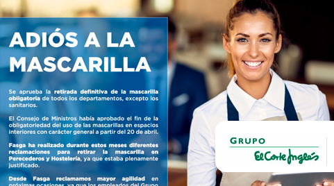 Adiós a la mascarilla Grupo ECI
