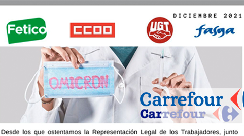 Carrefour: mensaje de responsabilidad ante la alta incidencia de contagios por covid