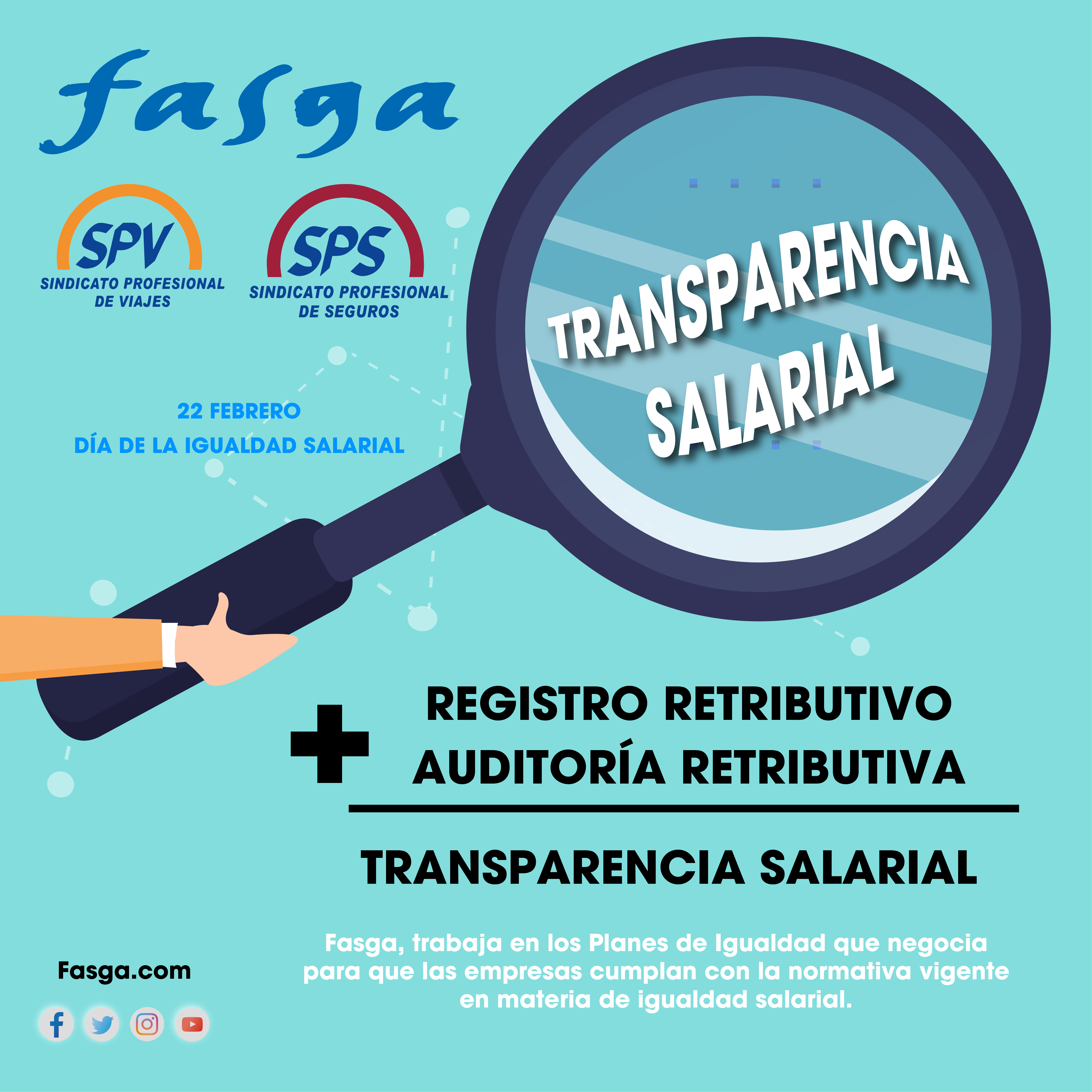 22 de febrero: día de la igualdad salarial