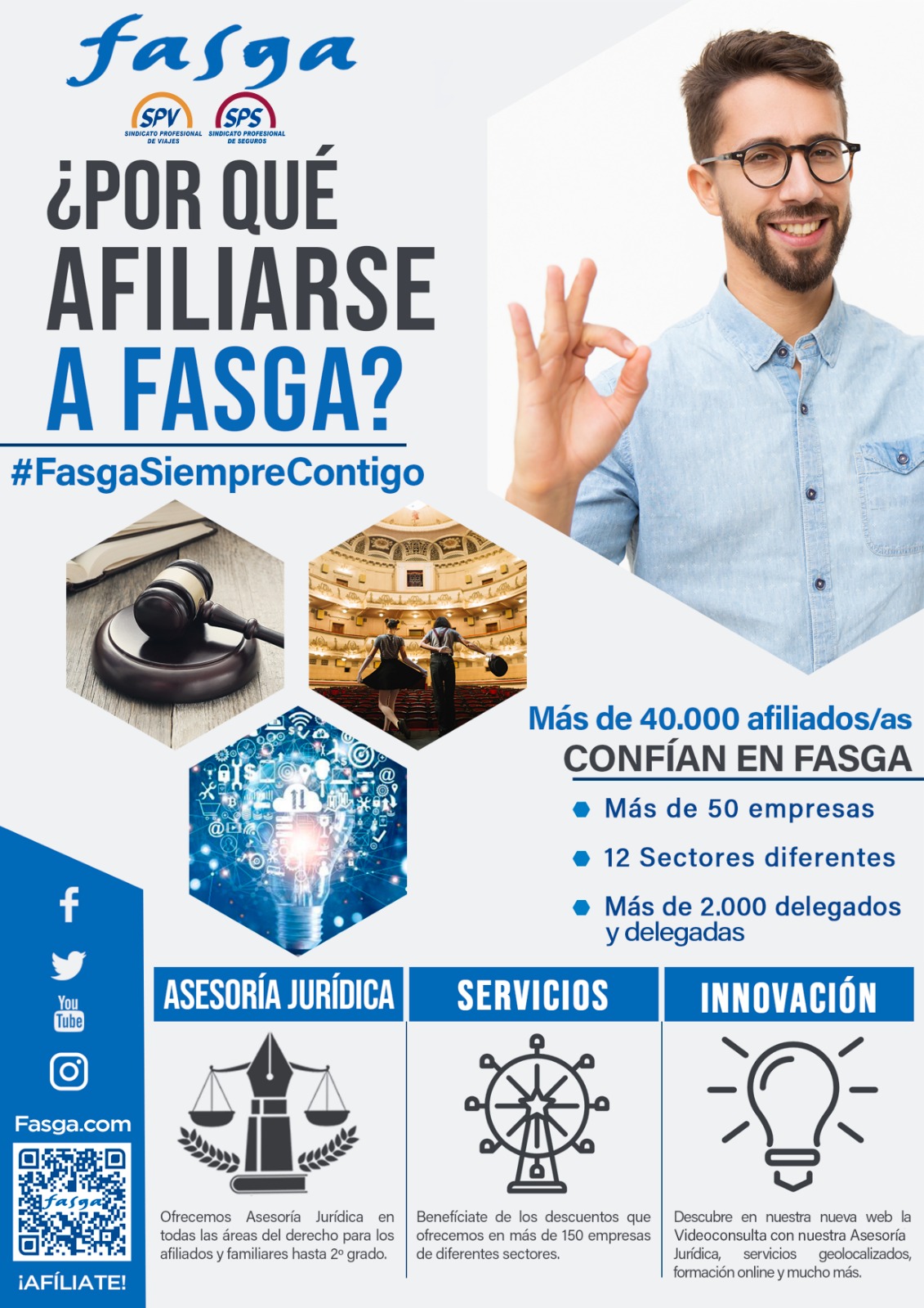 ¿Porqué afiliarse a Fasga?