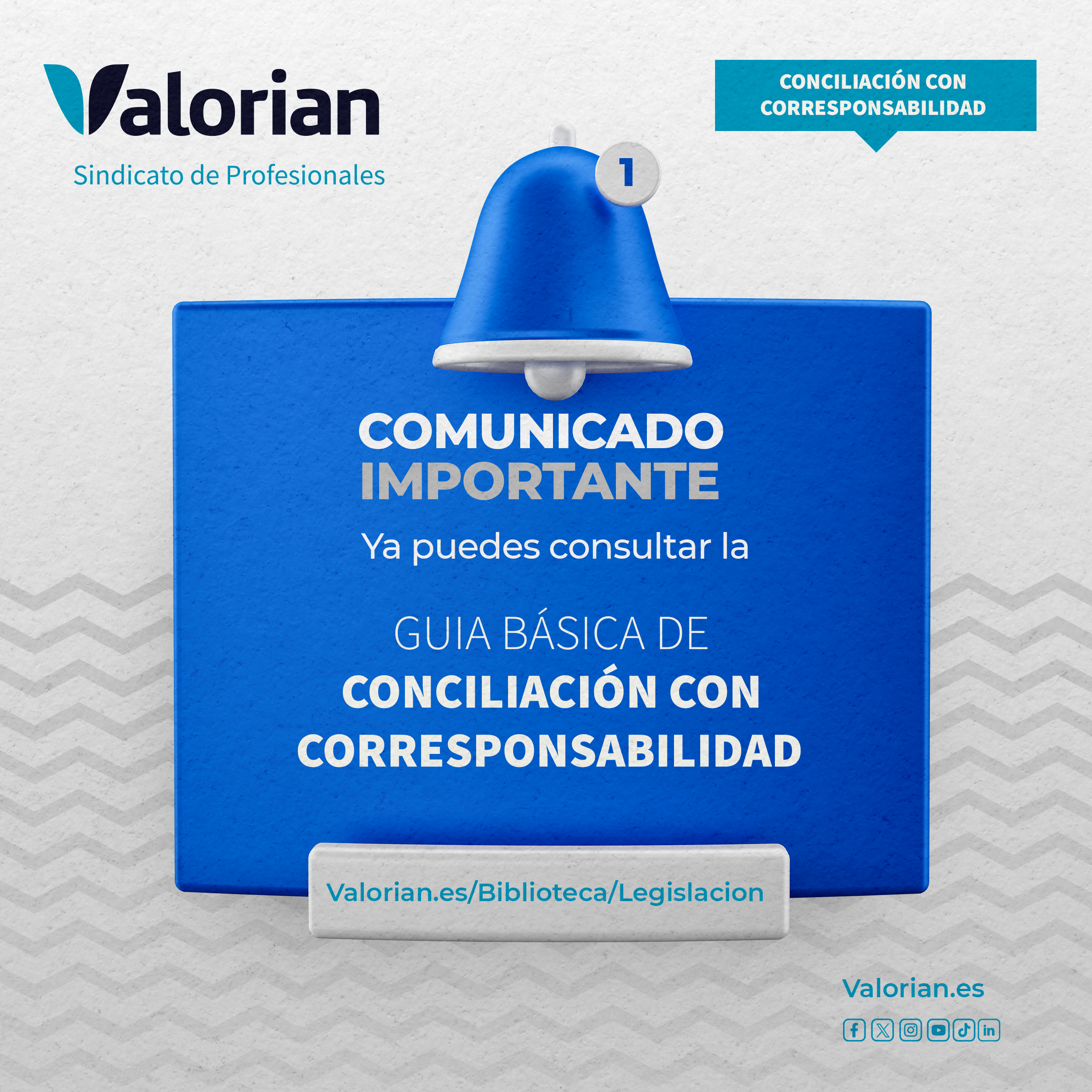 Consulta nuestra guía básica de conciliación con corresponsabilidad en nuestra WebAPP