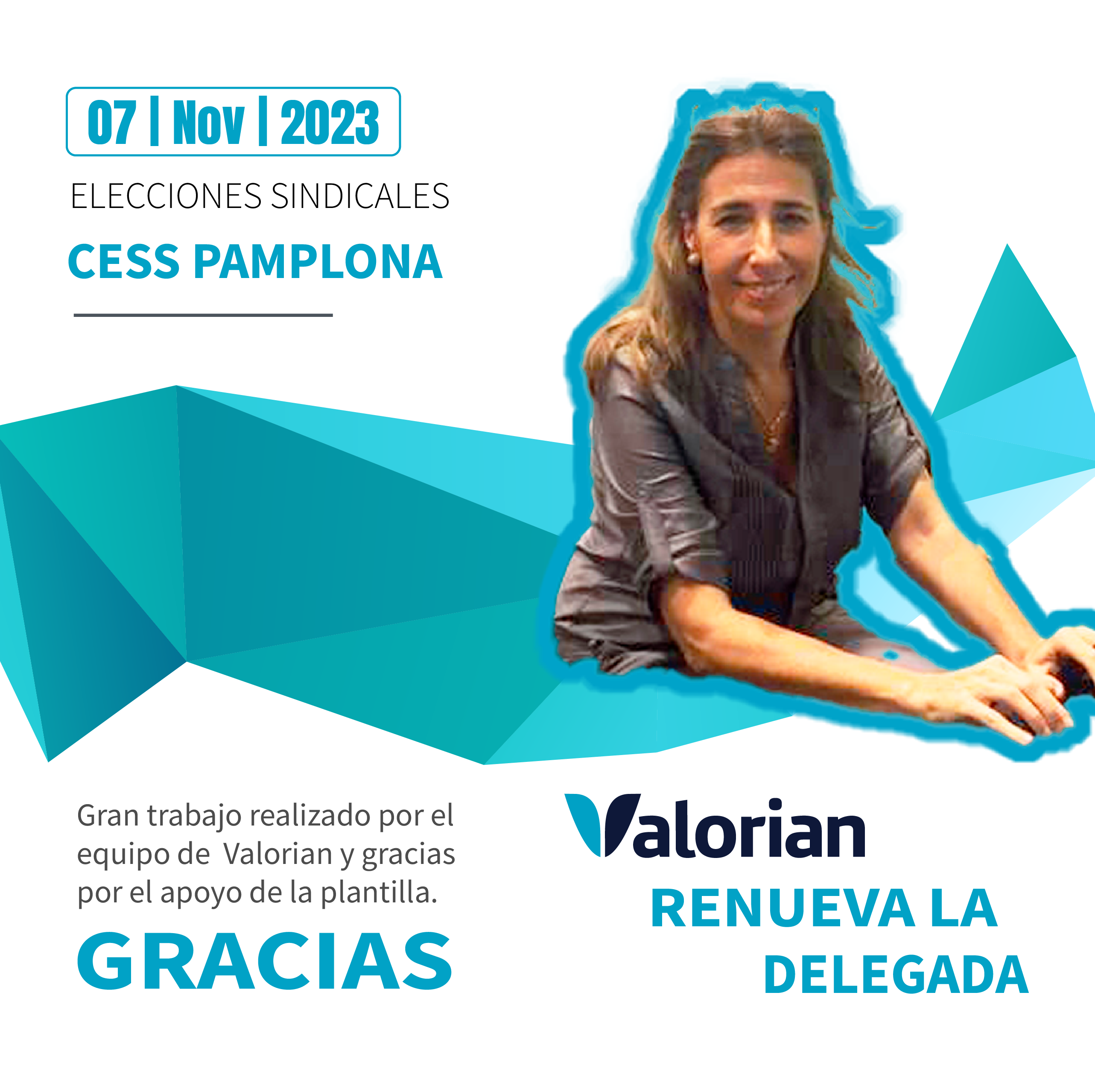 Valorian renueva la delegada en las EESS de CESS en Pamplona