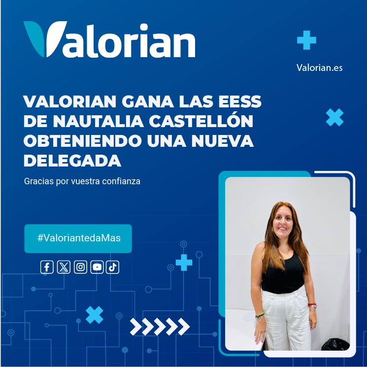 Valorian gana las EESS de Nautalia Castellón obteniendo una nueva delegada