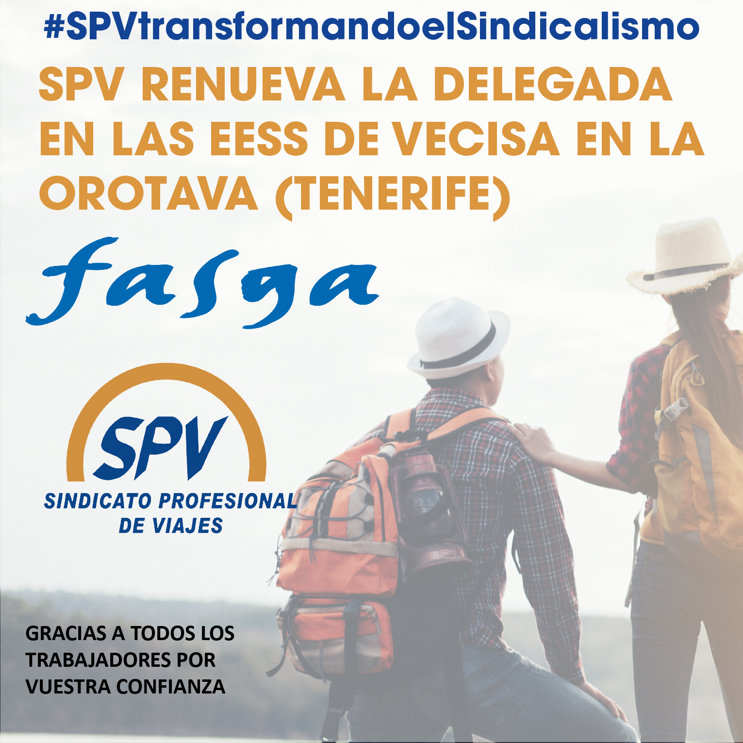 SPV renueva la delegada en las EESS de VECISA en La Orotava (Tenerife)