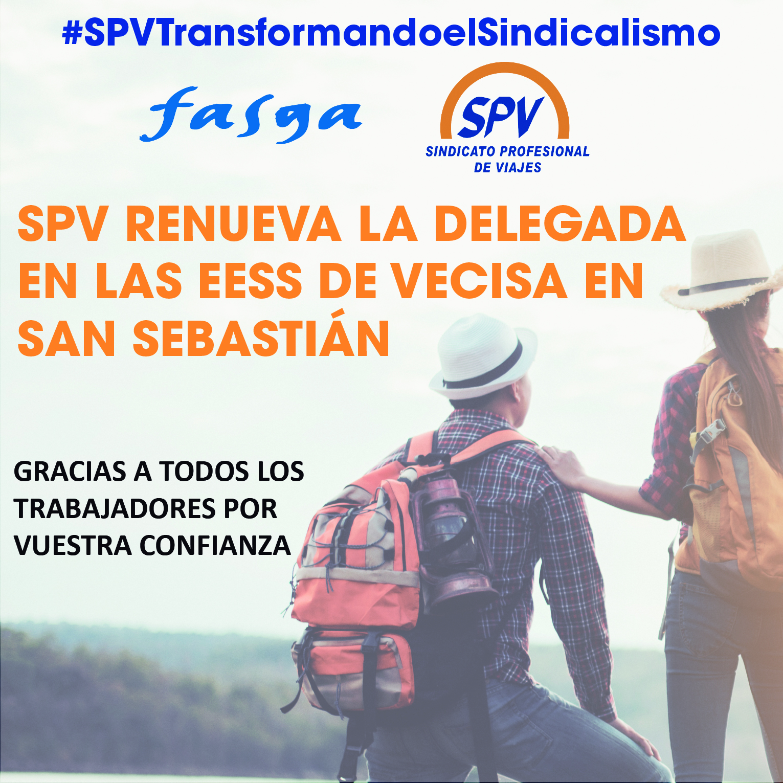 SPV renueva la delegada en las EESS de VECISA en San Sebastián