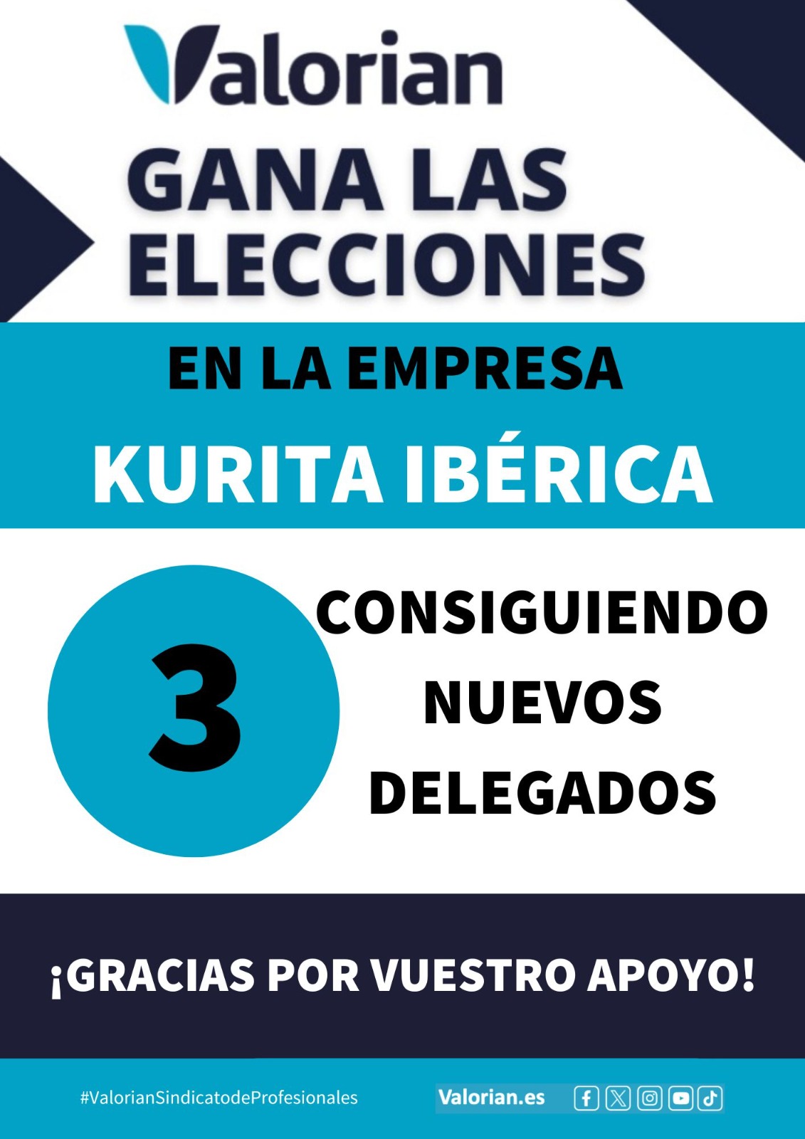 Conseguimos representación en una nueva empresa
