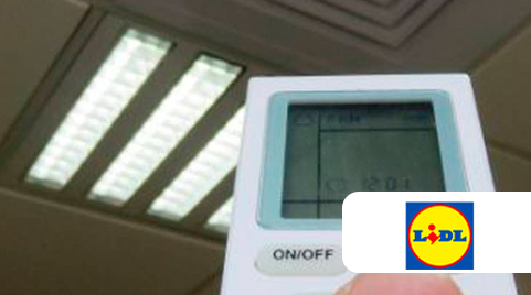 Medidas ahorro energéticas en Lidl