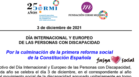 Manifiesto CERMI día 3 de diciembre