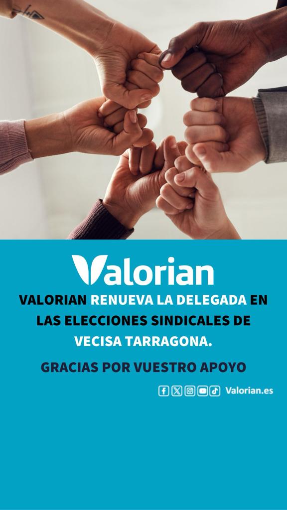 Valorian renueva la delegada de las EESS de VECISA en Tarragona