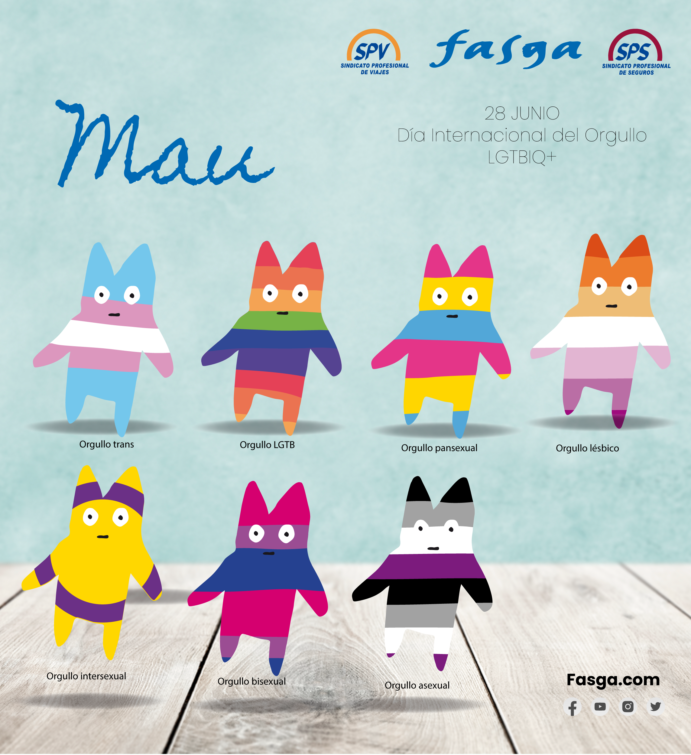 28 de junio: Día Internacional del Orgullo LGTBIQ+