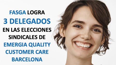 Fasga entra por primera vez en la empresa EMERGIA QUALITY CUSTOMER CARE