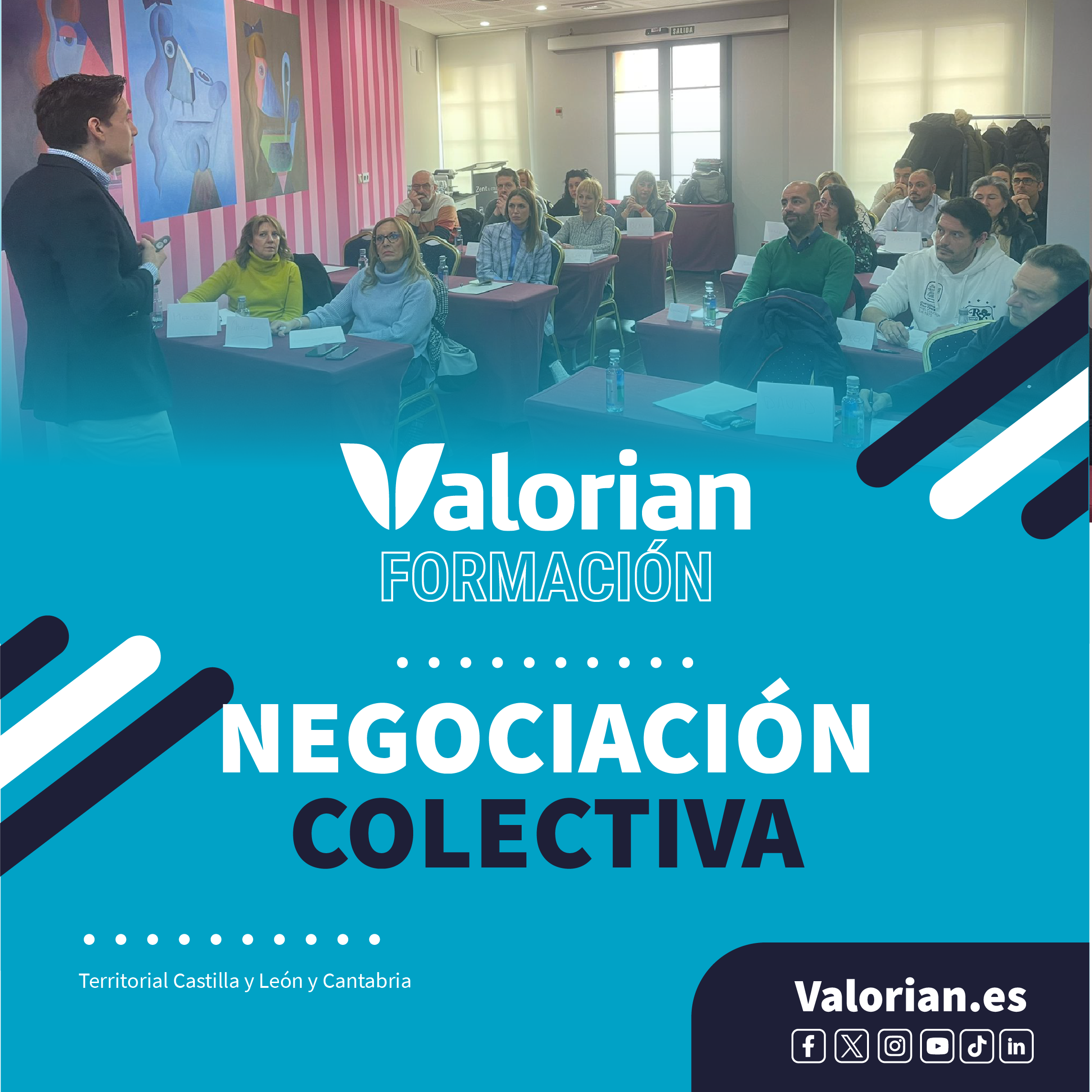 Nueva sesión formativa sobre negociación colectiva en los territoriales Andalucía Oriental y Castilla León- Cantabria