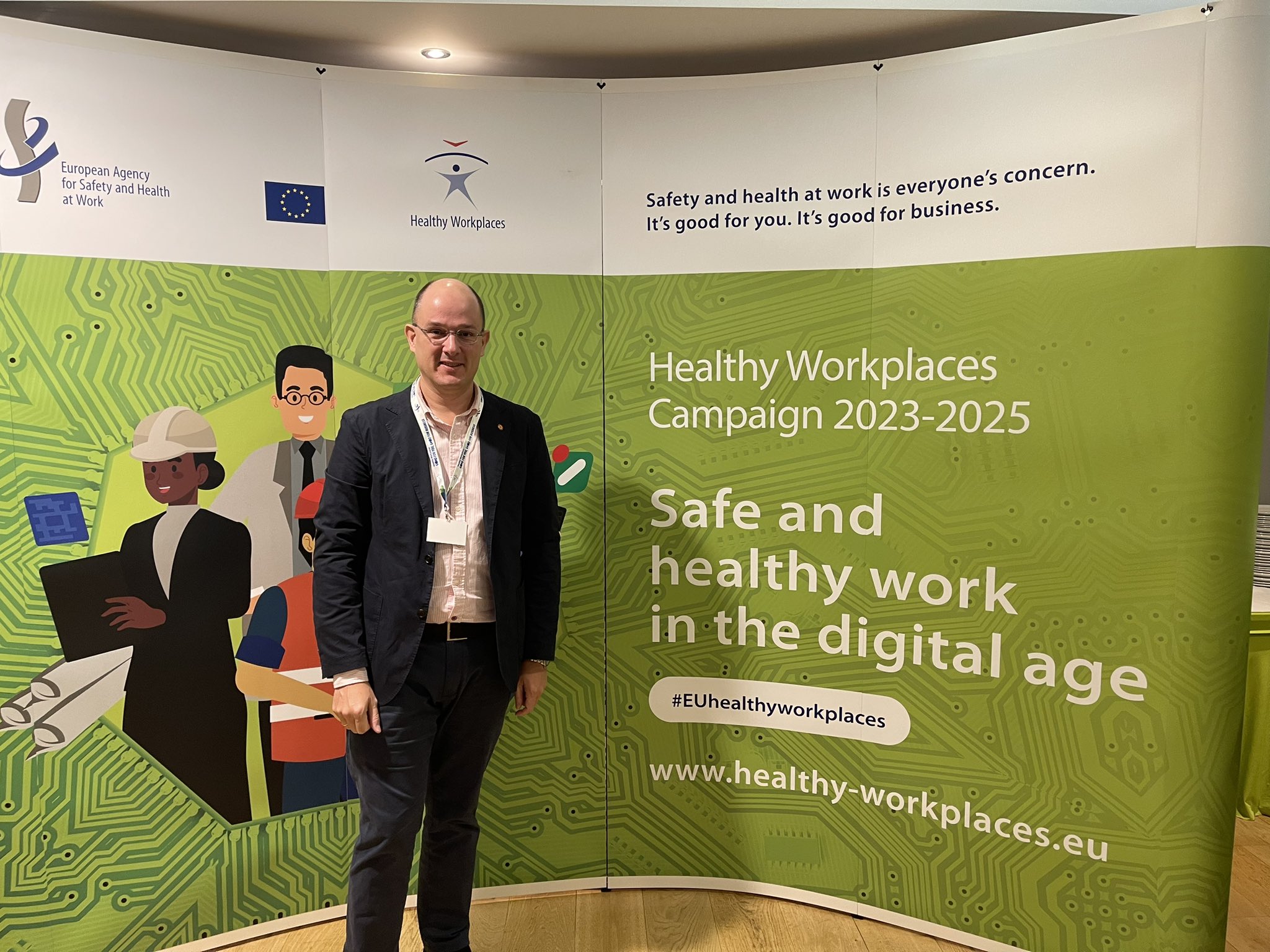 Valorian asiste en Bruselas a una reunión de la Agencia Europea para la Seguridad y la Salud en el Trabajo