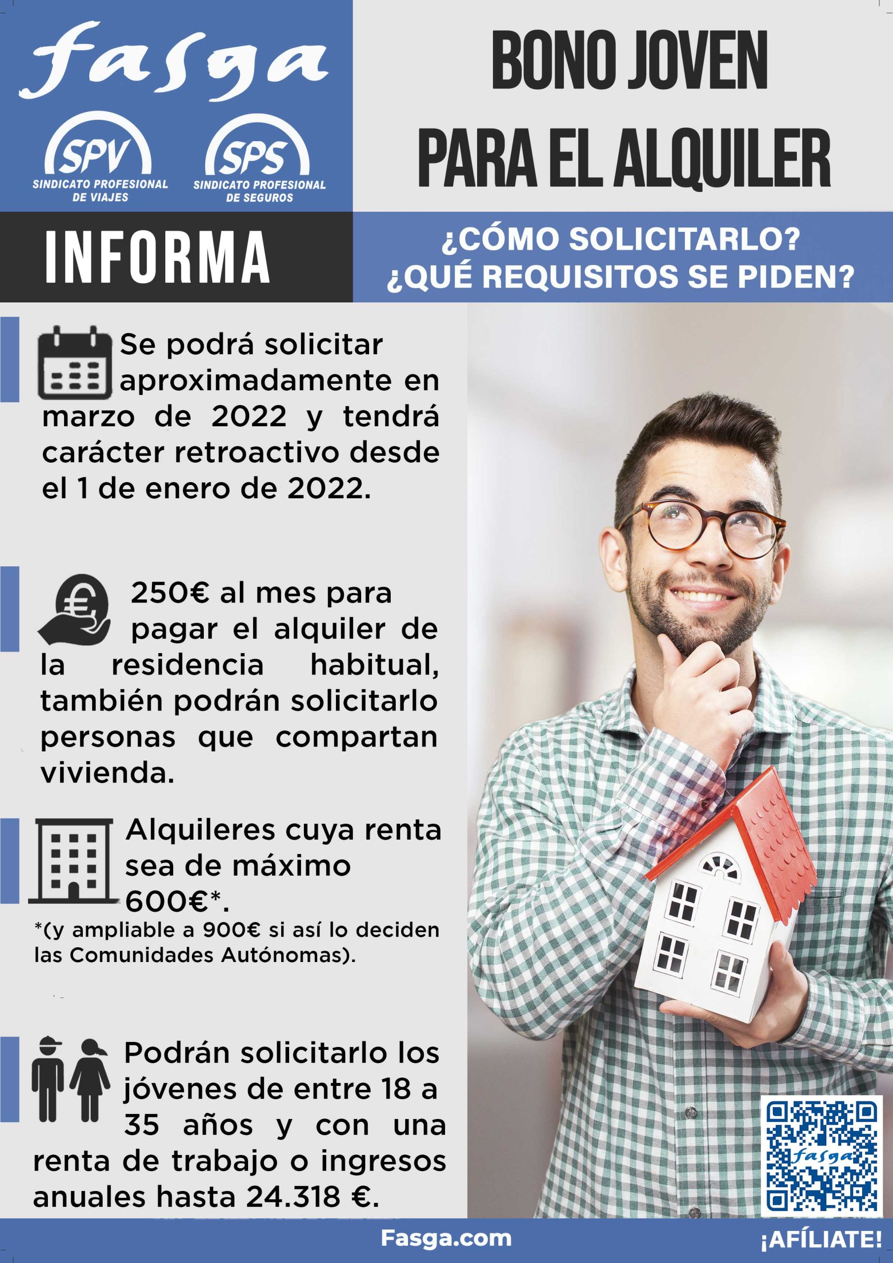 Bono joven para el alquiler