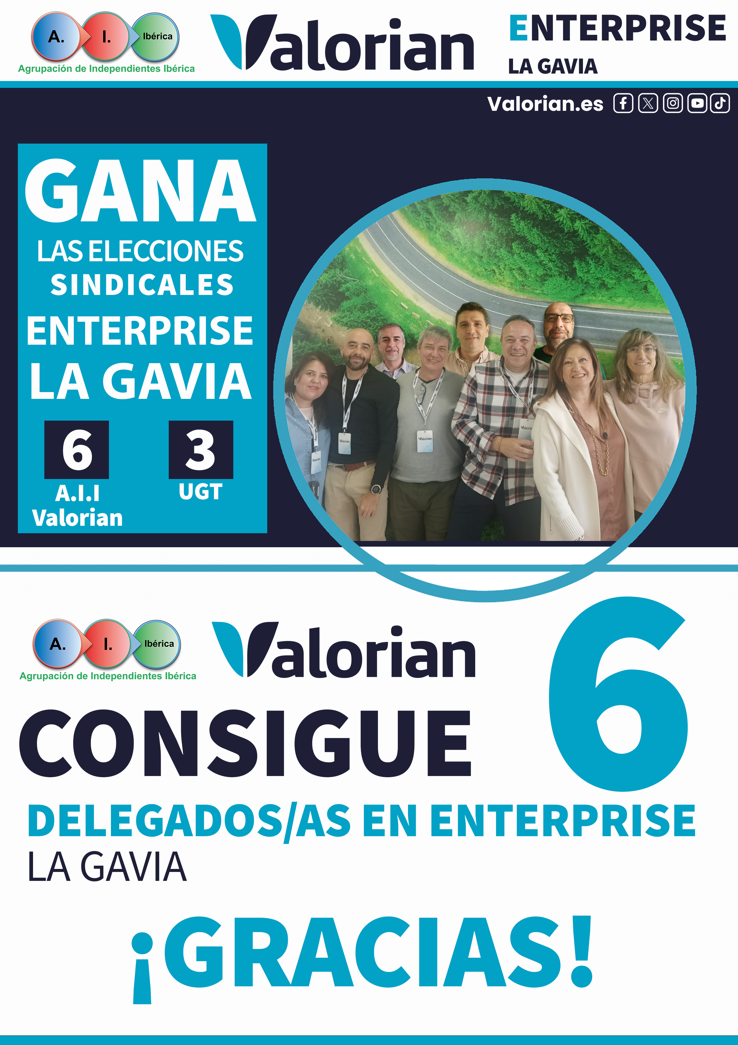 Valorian gana las EESS de Enterprise en la Gavia