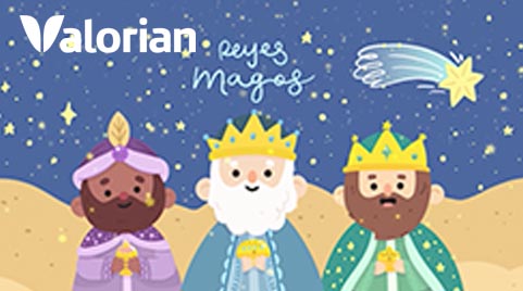 Desde Valorian os deseamos una feliz noche de Reyes