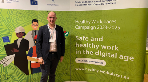 Valorian participa en Bruselas en  una reunión de la  Agencia Europea para la Seguridad y la Salud en el Trabajo