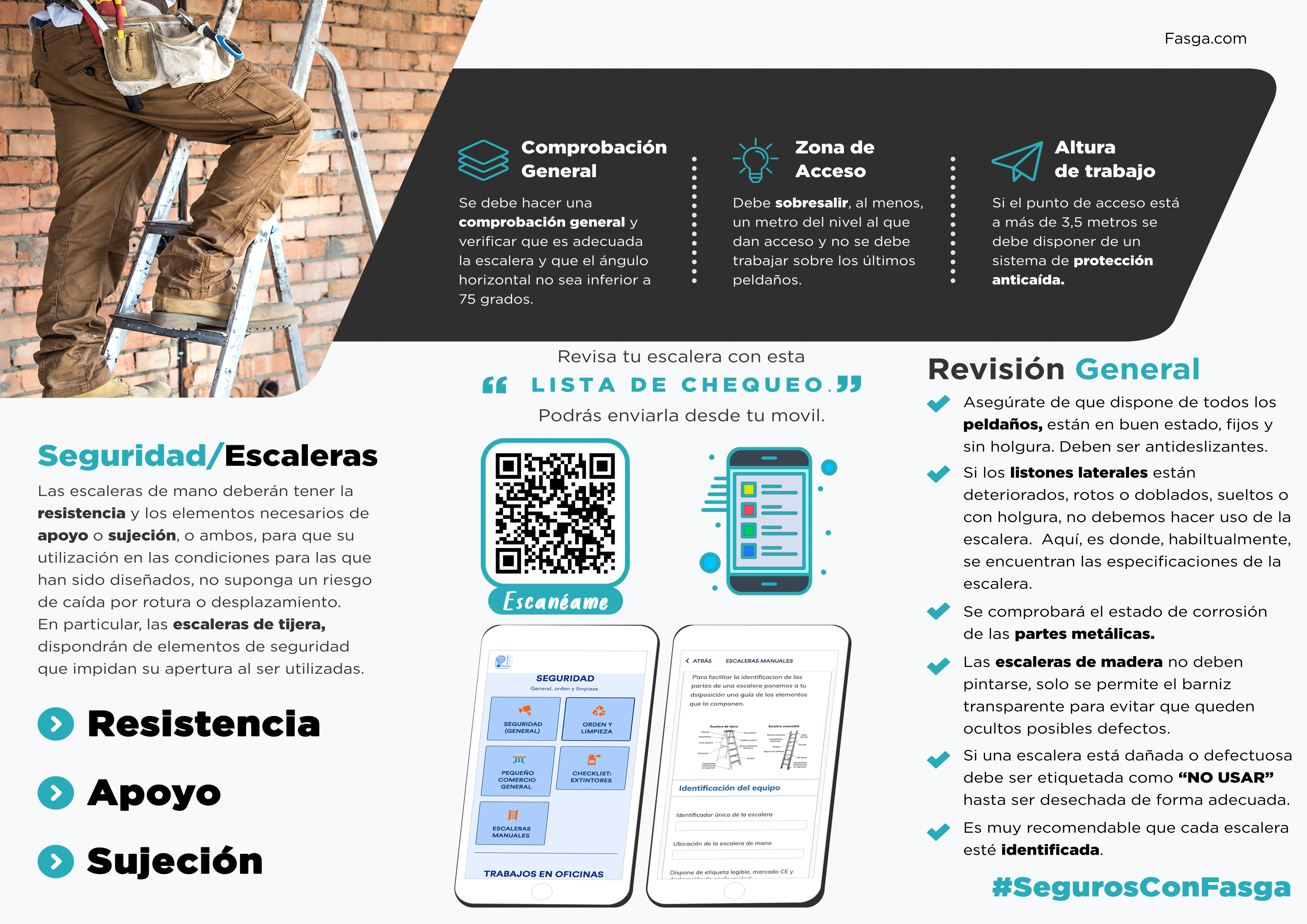 Ampliamos nuestros listados de chequeo de salud laboral