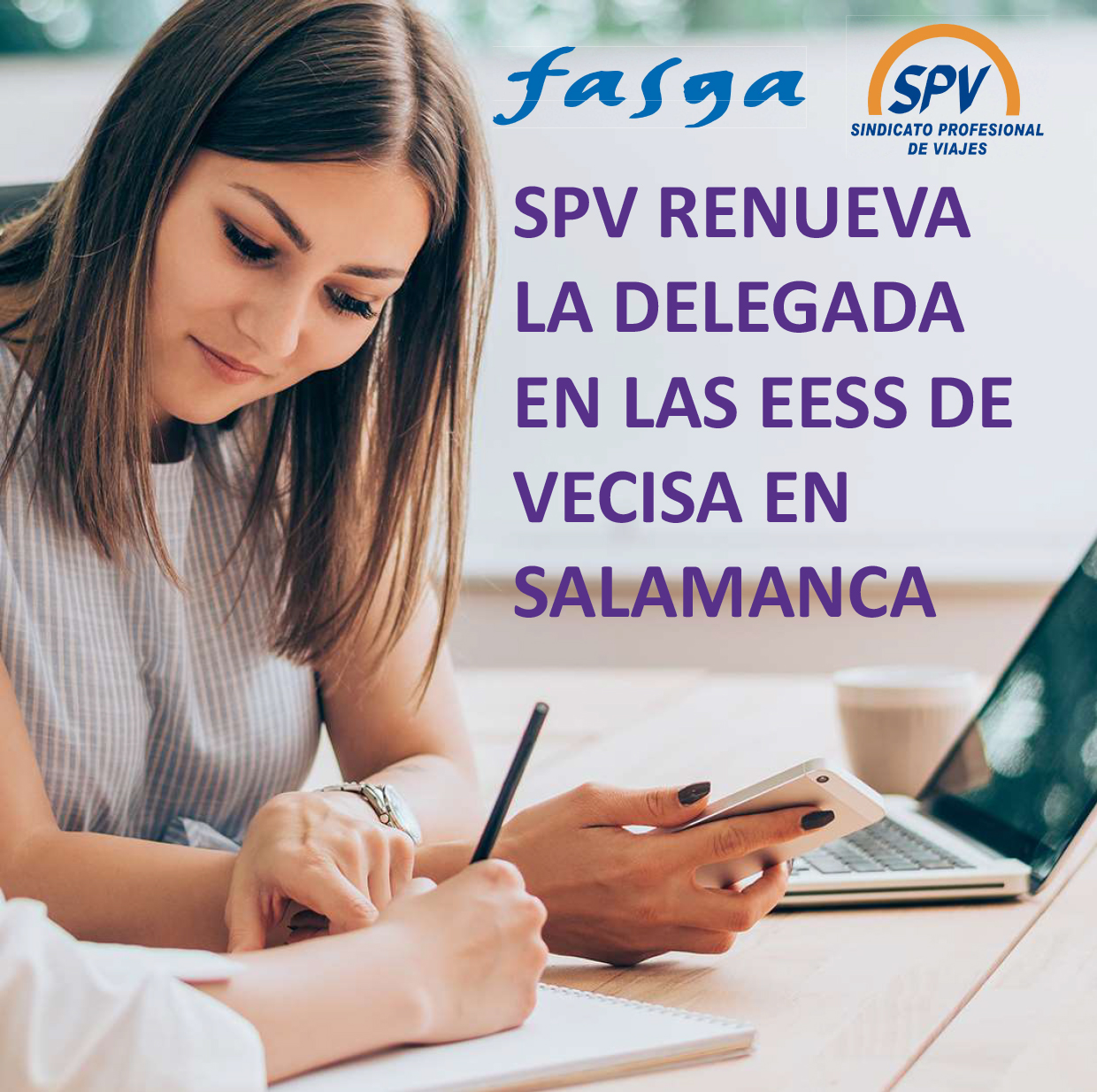 SPV renueva la delegada en las EESS de Vecisa en Salamanca