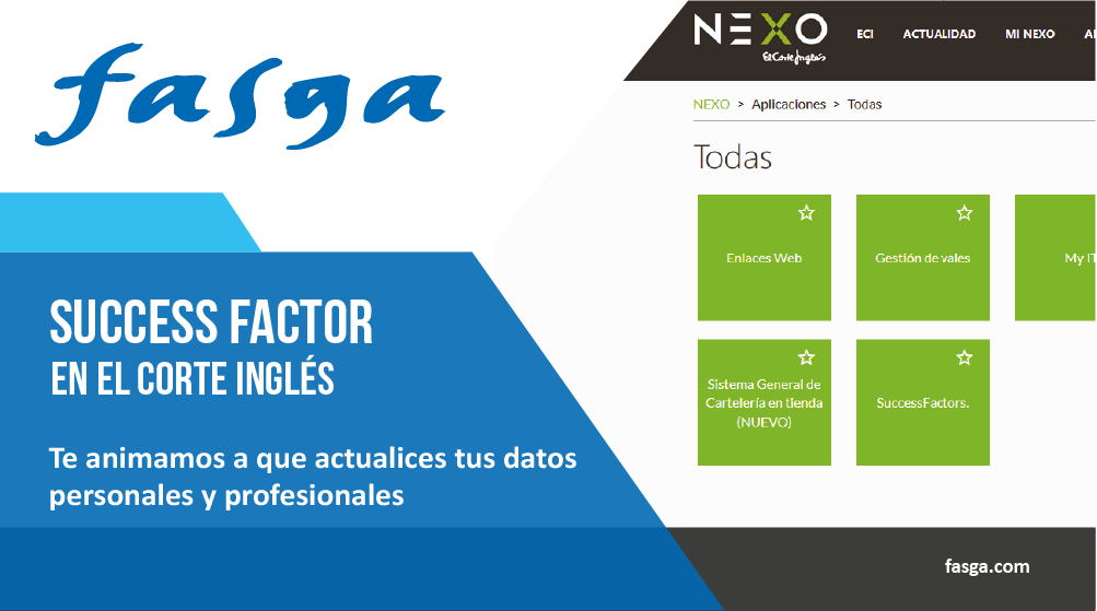 Success en el Corte Inglés