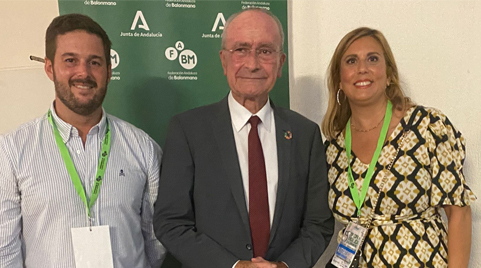 Valorian asiste a la final de la Copa de Andalucía de balonmano