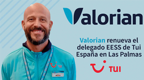 Valorian renueva el delegado en Tui España en Las Palmas