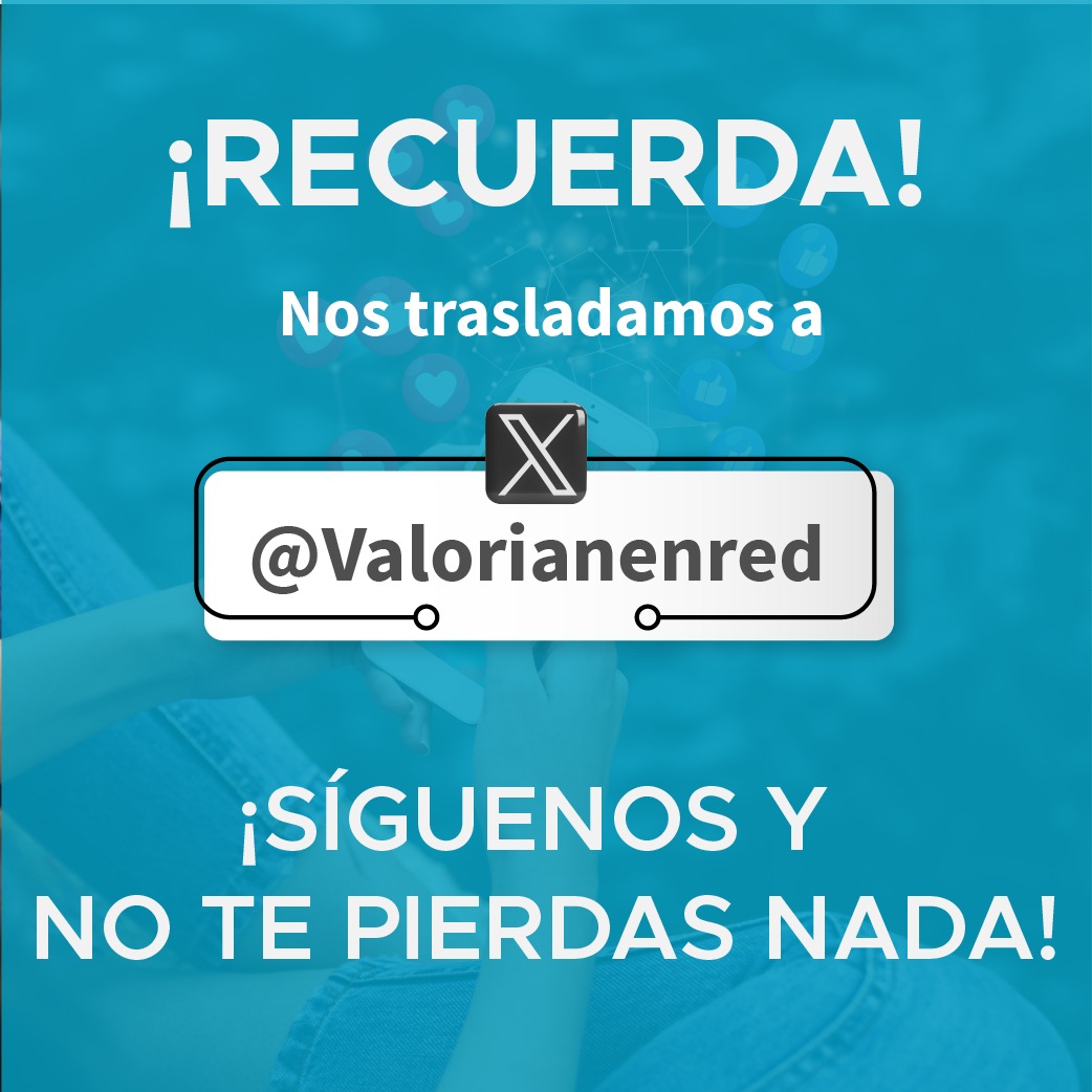 Redes sociales Valorian: Desde el 1 de marzo sólo a través de nuestras cuentas estatales