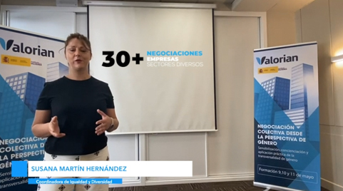 Nos formamos para negociar con perspectiva de género