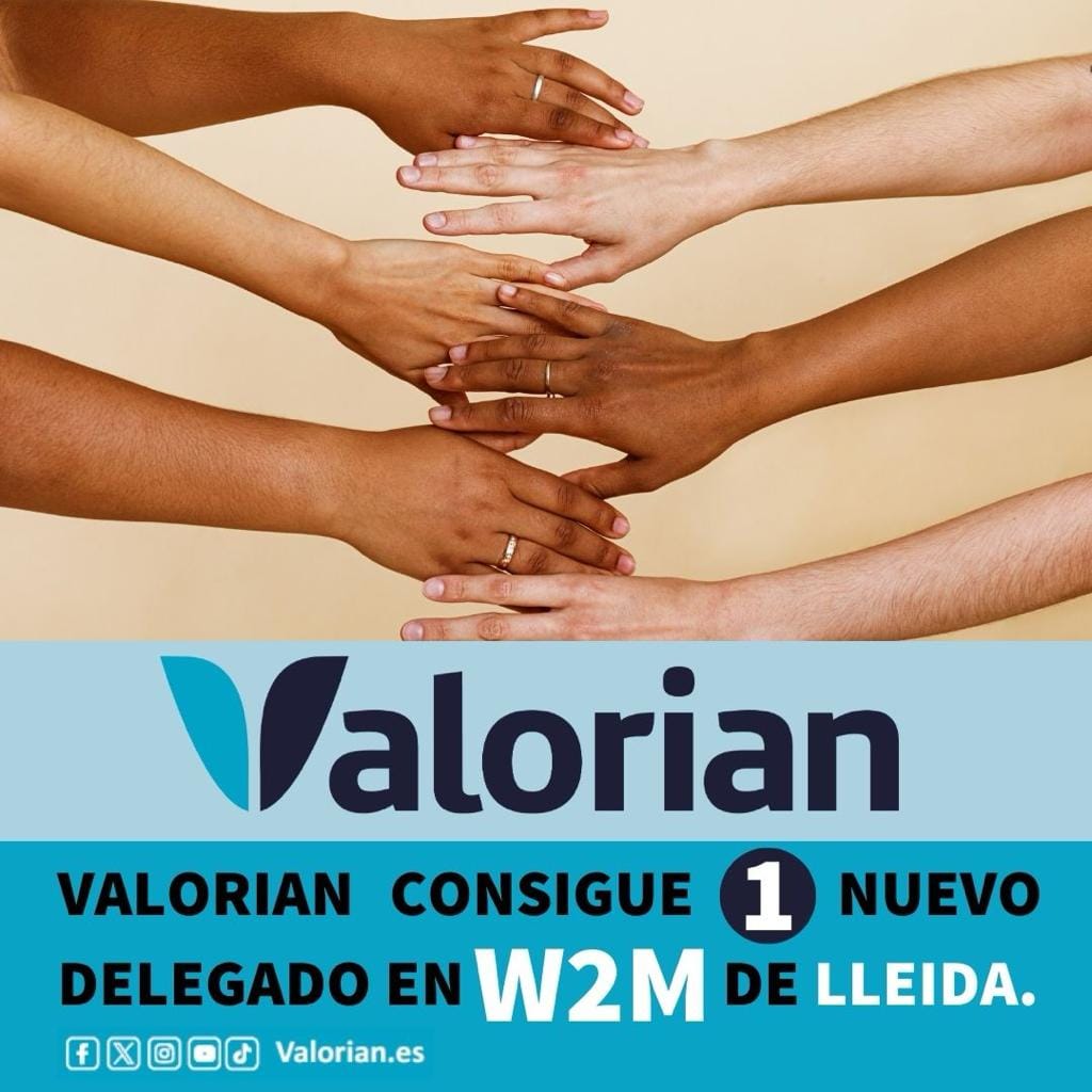 Valorian consigue un nuevo delegado en W2M de Lleida