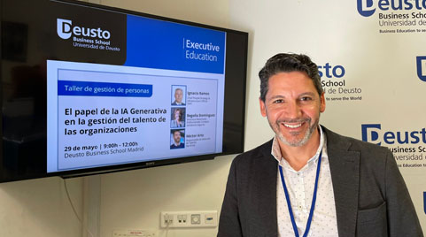 Valorian, presente en el taller de gestión de personas «Papel de la IA generativa en la gestión del talento de las organizaciones»