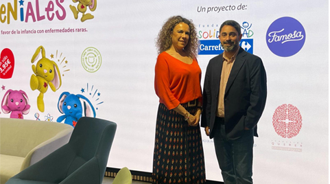 Valorian, presente en un acto de la Fundación Solidaridad Carrefour
