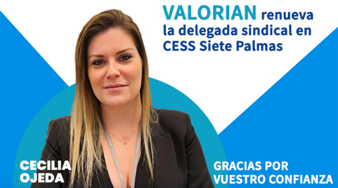 Valorian renueva la delegada en las EESS de CESS en 7 Palmas