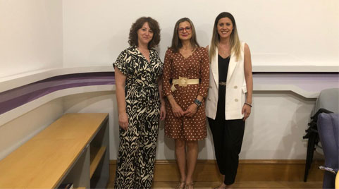 Reunión institucional con la Delegada del Gobierno contra la Violencia de Género