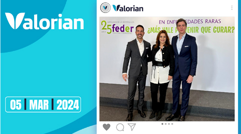 Valorian asiste en Sevilla al acto central del Día Mundial de las Enfermedades Raras presidido por Su Majestad la Reina Letizia