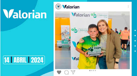 Valorian, apoyando los valores del deporte