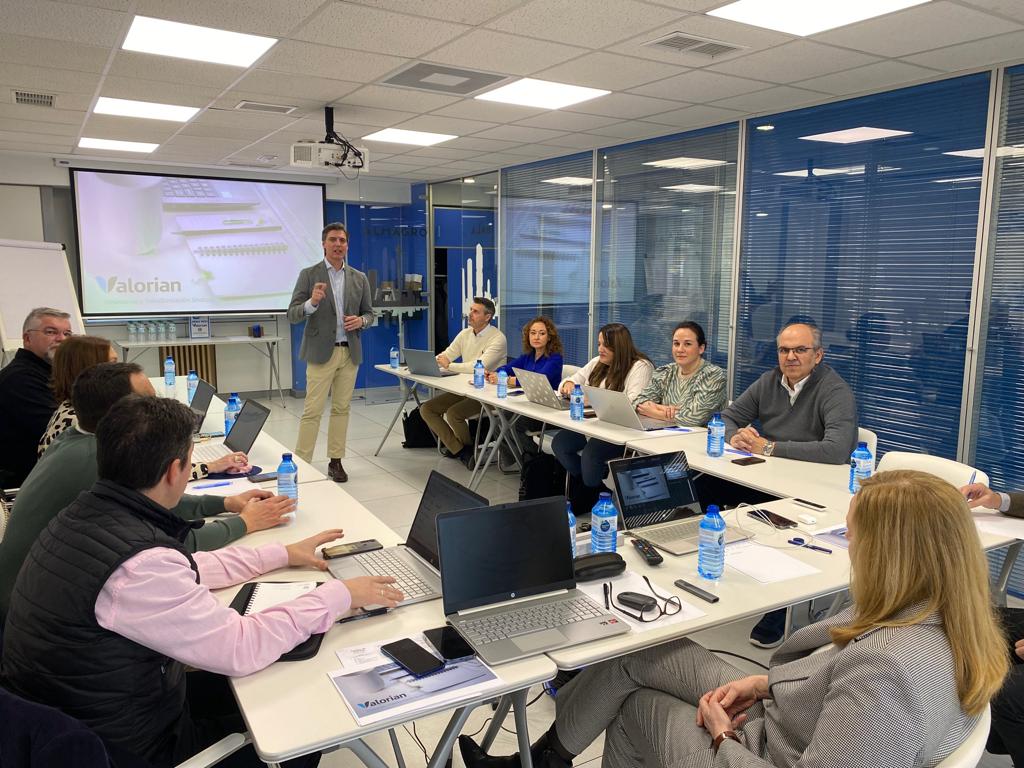 Reunión de los responsables del Área de Finanzas de Valorian